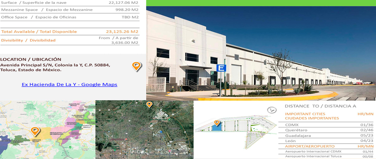 Foto de nave industrial en renta en gladiolas , parque industrial toluca 2000, toluca, méxico, 0 No. 03