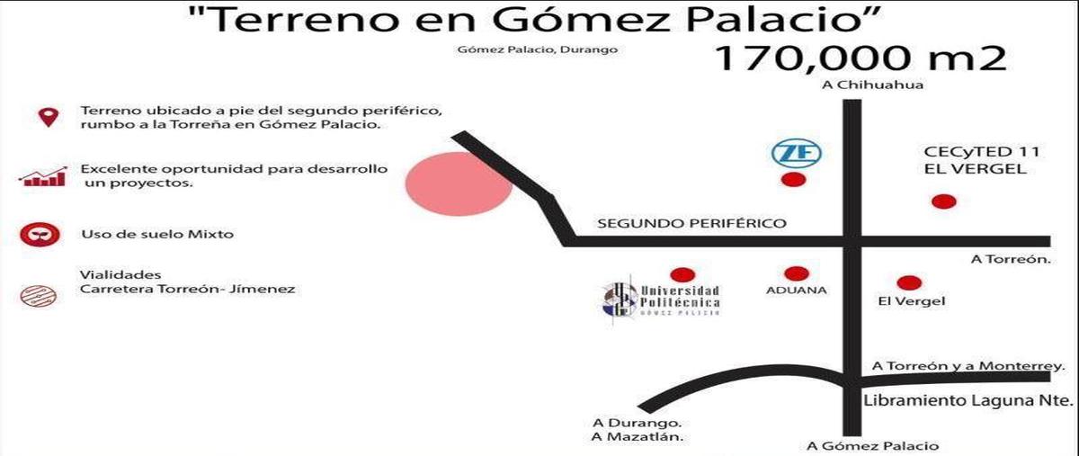 Foto de terreno comercial en , gómez palacio centro, gómez palacio, durango, 31070219 foto 01 Foto de terreno comercial en venta en , gómez palacio centro, gómez palacio, durango, 31070219 No. 01