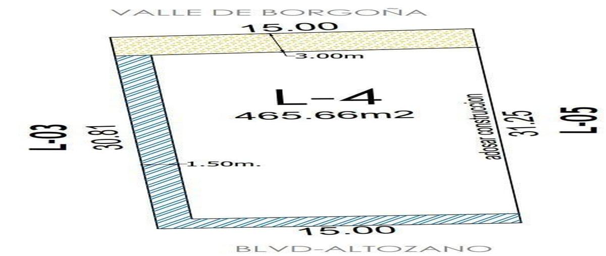 Foto de terreno habitacional en venta en  , gómez palacio centro, gómez palacio, durango, 31088437 No. 05