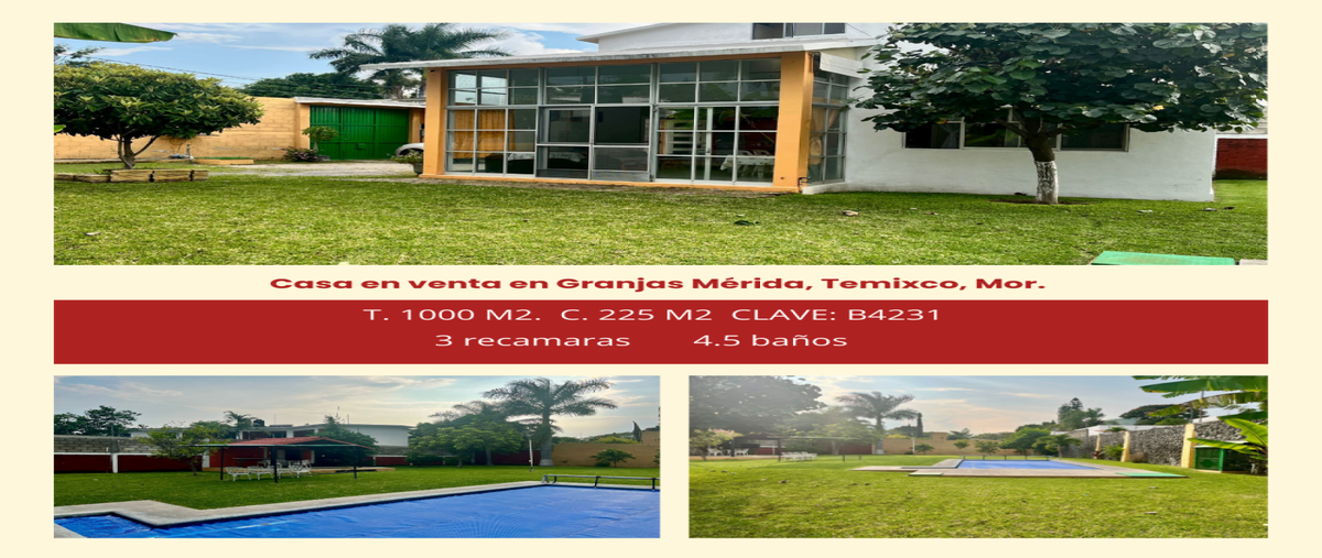 Foto de casa en , granjas mérida, temixco, morelos, 30405752 foto 01 Foto de casa en venta en , granjas mérida, temixco, morelos, 30405752 No. 01