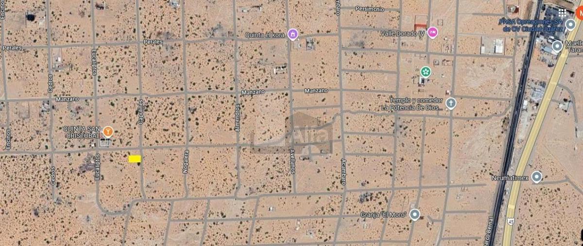 Foto de terreno comercial en venta en granjas santa elena, juarez, 32674 cd juárez, chih., mexico 10, granjas santa elena, juárez, chihuahua, 5710057 No. 01