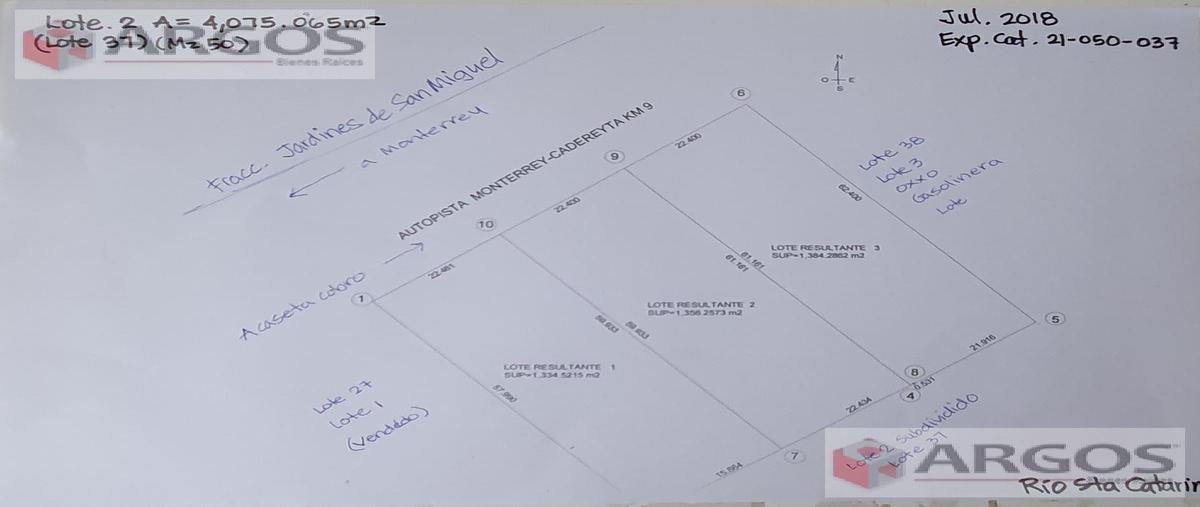 Foto de terreno habitacional en venta en  , guadalupe centro, guadalupe, nuevo león, 21067786 No. 05