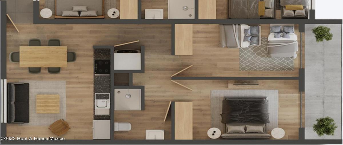 Foto de departamento en venta en  , guerrero, cuauhtémoc, df / cdmx, 0 No. 03