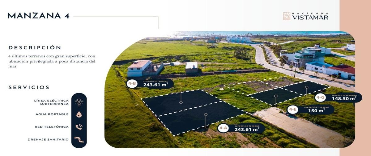 Foto de terreno habitacional en venta en hacienda vista mar , pemex, playas de rosarito, baja california, 29377945 No. 03