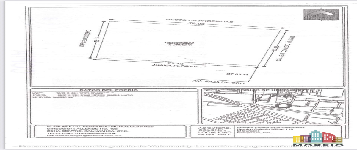 Foto de terreno habitacional en venta en heroico colegio militar , el durazno, salamanca, guanajuato, 29969719 No. 05
