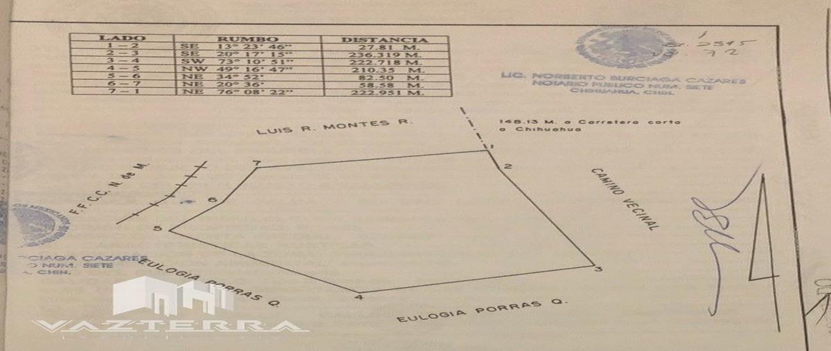 Foto de terreno habitacional en venta en  , hidalgo del parral centro, hidalgo del parral, chihuahua, 27548062 No. 03