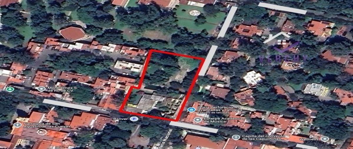 Foto de terreno habitacional en venta en hidalgo , tlalpan centro, tlalpan, df / cdmx, 27714542 No. 01
