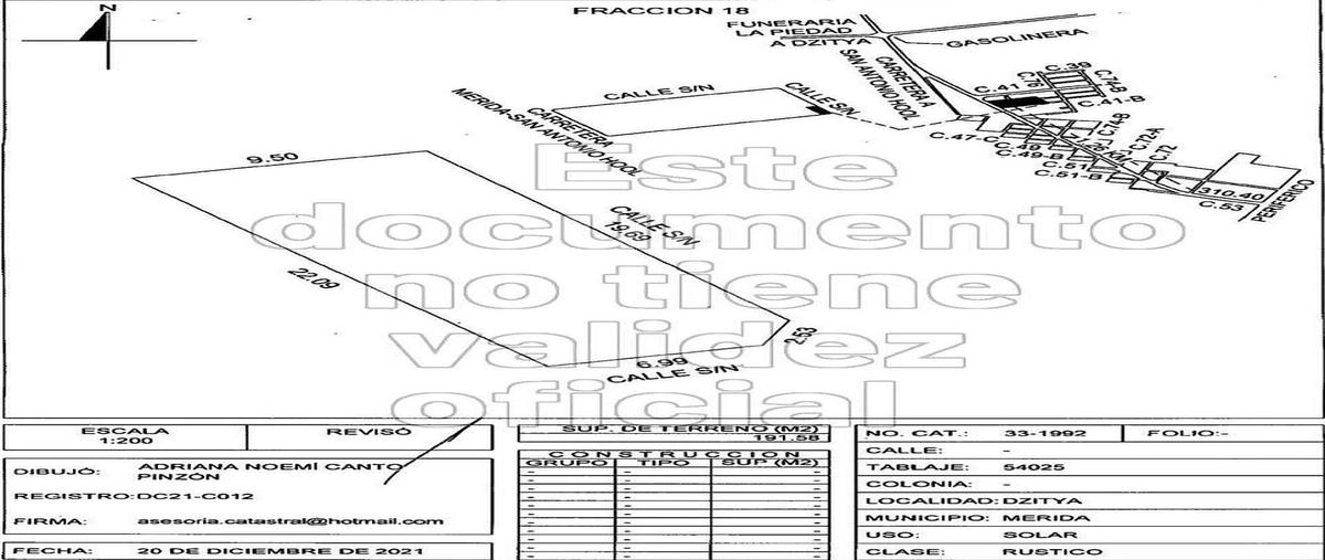 Foto de terreno habitacional en venta en horizontes dzityá , dzitya, mérida, yucatán, 0 No. 06