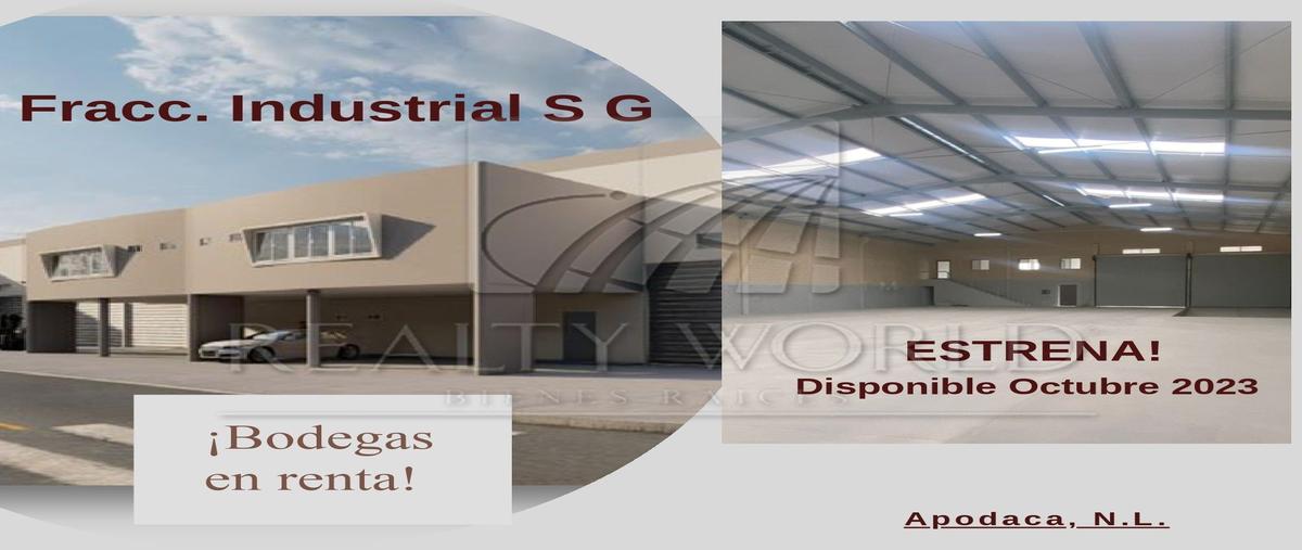 Foto de bodega en renta en  , huinalá, apodaca, nuevo león, 0 No. 01