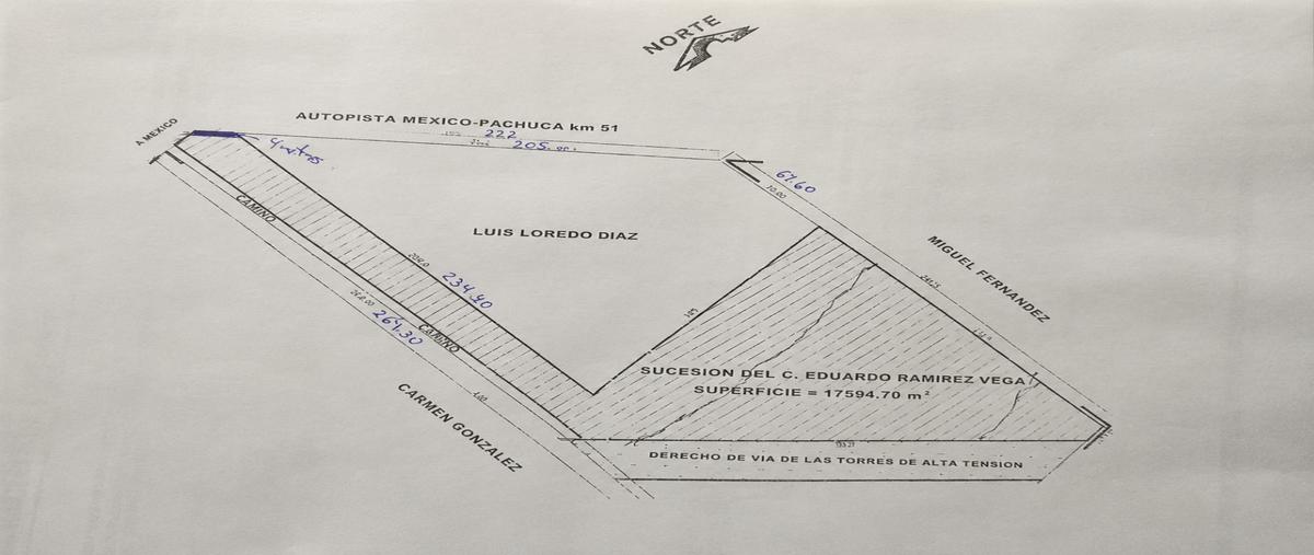 Foto de terreno habitacional en venta en  , huitzila, tizayuca, hidalgo, 0 No. 03