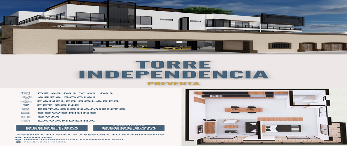 Foto de departamento en independencia , obrera, chihuahua, chihuahua, 0 foto 02 Foto de departamento en venta en independencia , obrera, chihuahua, chihuahua, 0 No. 02