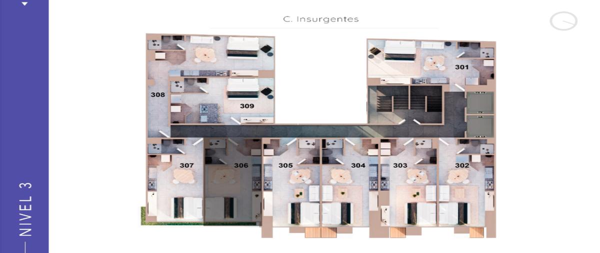 Foto de departamento en venta en insurgentes centro , tabacalera, cuauhtémoc, df / cdmx, 29511700 No. 05