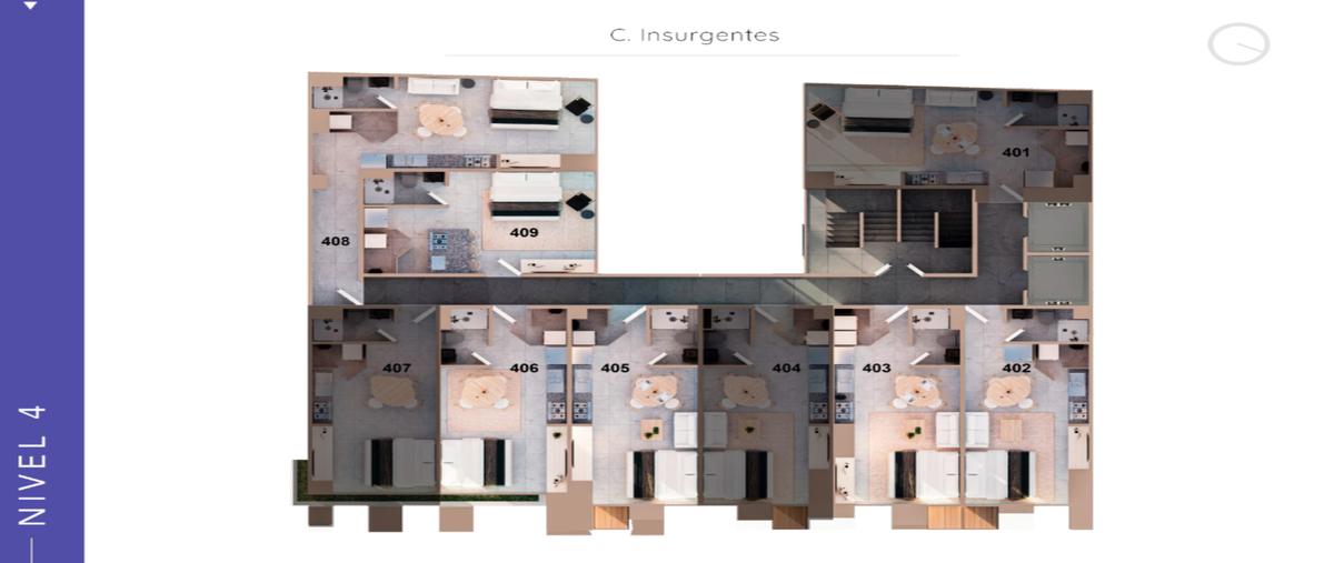 Foto de departamento en venta en insurgentes centro , tabacalera, cuauhtémoc, df / cdmx, 29511704 No. 05