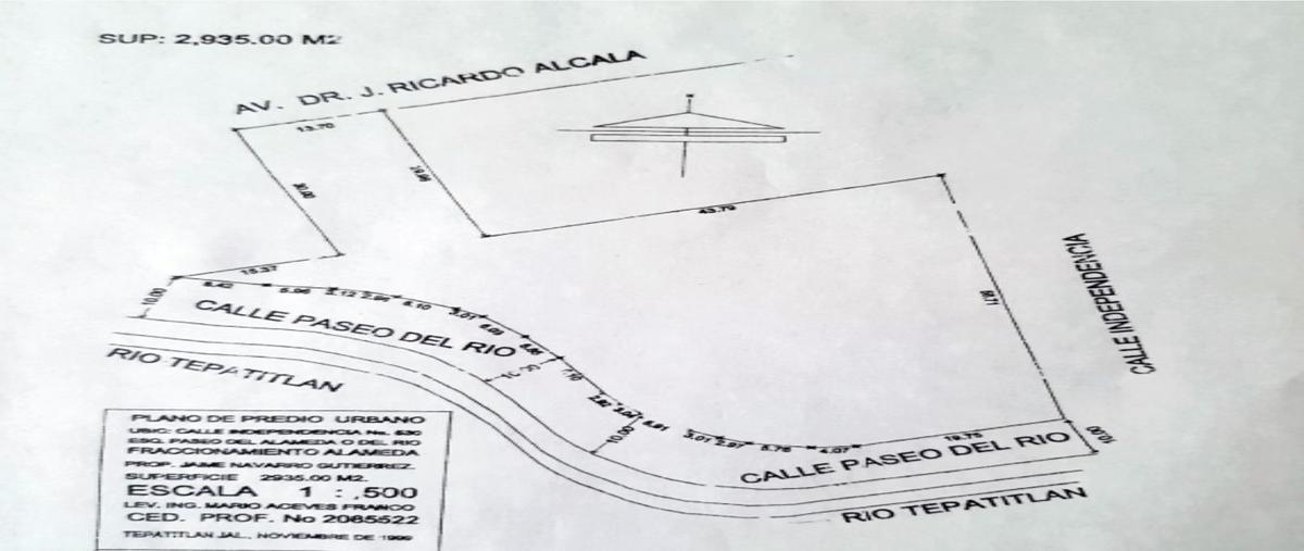 Foto de terreno habitacional en venta en j. ricardo alcalá iñiguez , tepatitlán de morelos centro, tepatitlán de morelos, jalisco, 28657344 No. 02
