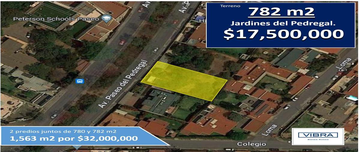 Foto de terreno habitacional en , jardines del pedregal, álvaro obregón, df / cdmx, 0 foto 01 Foto de terreno habitacional en venta en , jardines del pedregal, álvaro obregón, df / cdmx, 0 No. 01