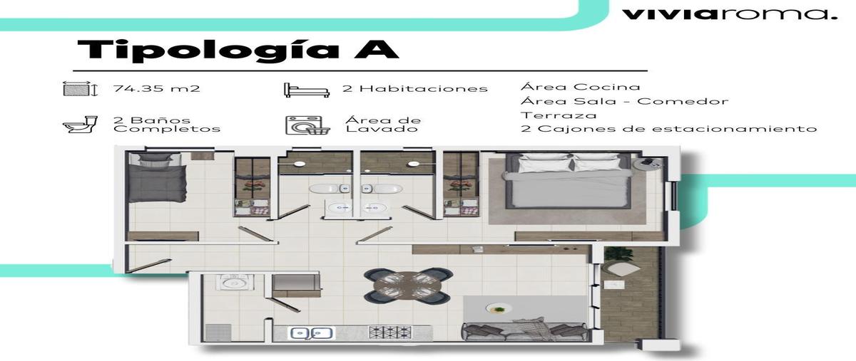Foto de departamento en venta en  , jardines roma, monterrey, nuevo león, 31271507 No. 03