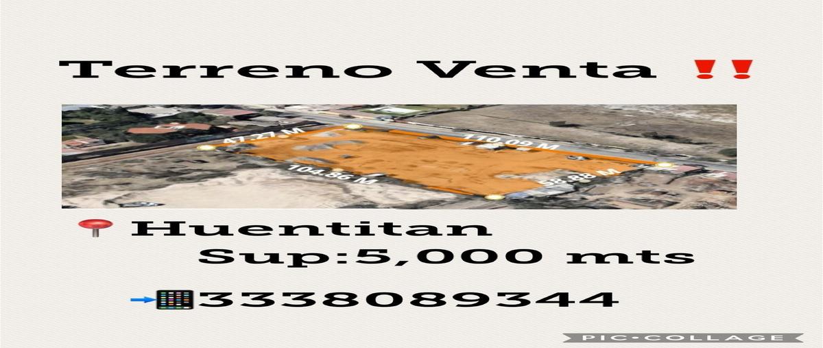 Foto de terreno habitacional en venta en joaquín romero , huentitán el alto, guadalajara, jalisco, 0 No. 03
