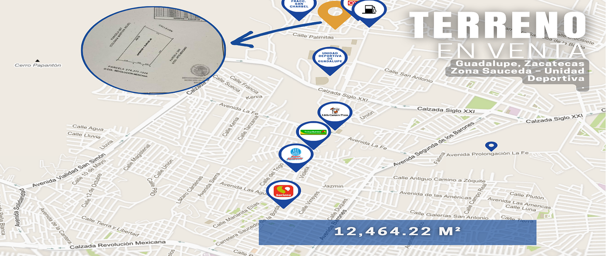 Foto de terreno habitacional en venta en jose clemente orozco , áfrica, guadalupe, zacatecas, 0 No. 04