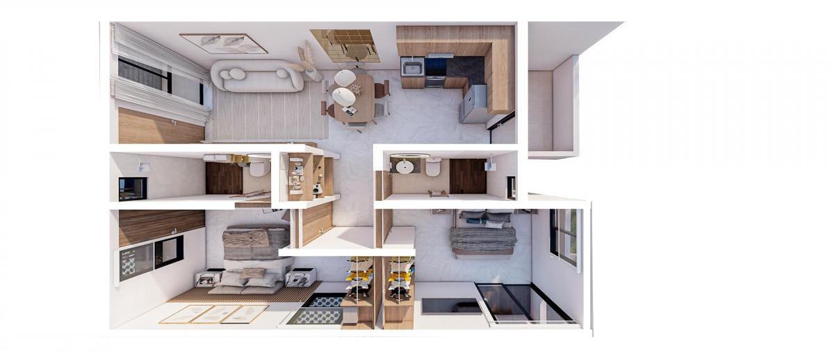 Foto de departamento en venta en  , joyas de mocambo (granjas los pinos), boca del río, veracruz de ignacio de la llave, 0 No. 05