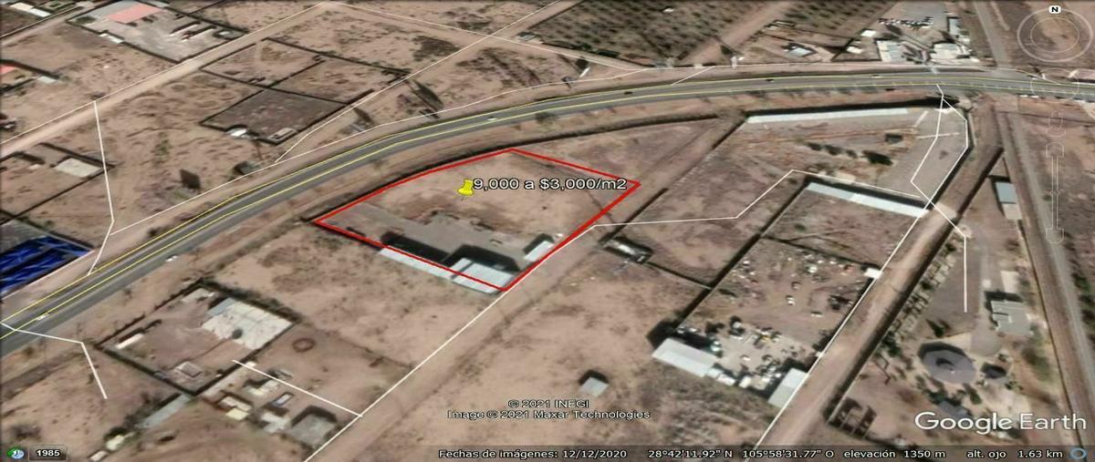 Foto de terreno comercial en venta en juan pablo ii , aeropuerto, chihuahua, chihuahua, 16000871 No. 02