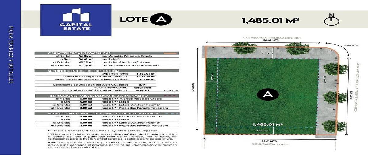 Foto de terreno comercial en venta en juan palomar y airas , puerta las lomas, zapopan, jalisco, 31116921 No. 04
