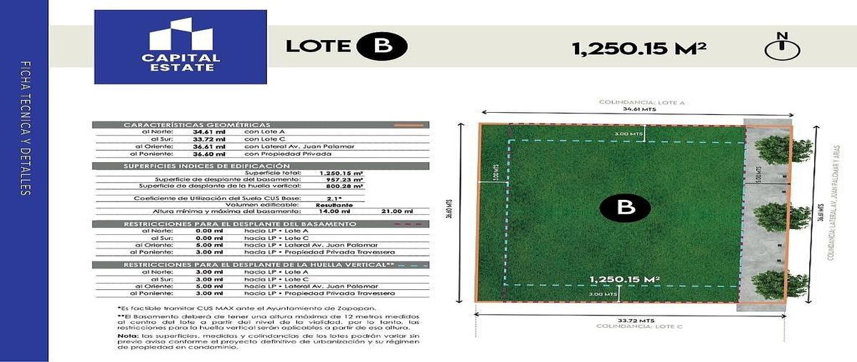 Foto de terreno comercial en venta en juan palomar y airas , puerta las lomas, zapopan, jalisco, 31116921 No. 05