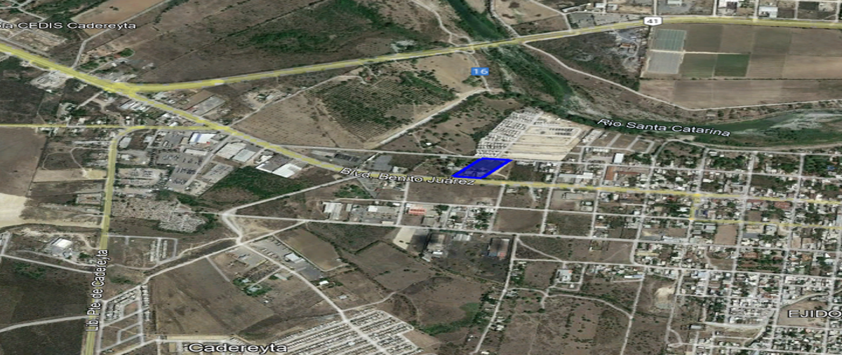 Foto de terreno comercial en renta en juárez , cadereyta jimenez centro, cadereyta jiménez, nuevo león, 27843790 No. 02