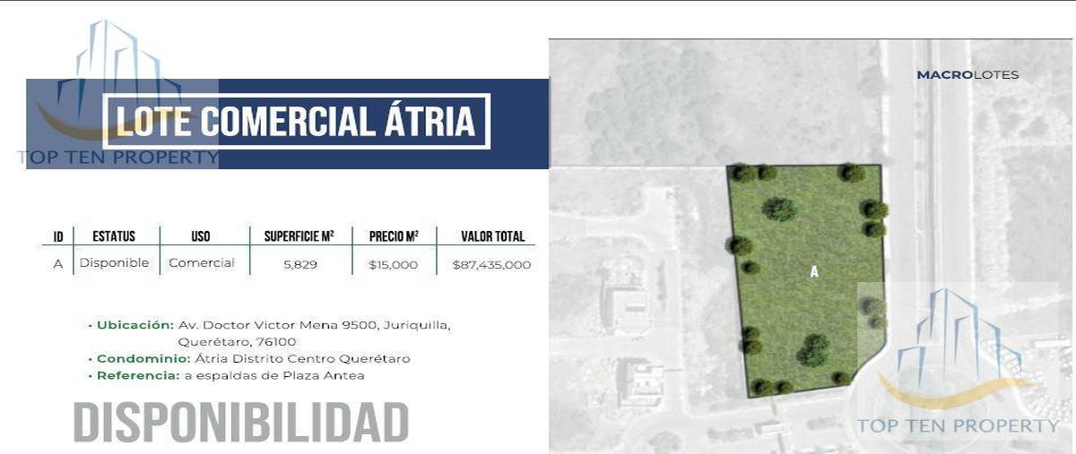 Foto de terreno habitacional en venta en  , juriquilla, querétaro, querétaro, 0 No. 03