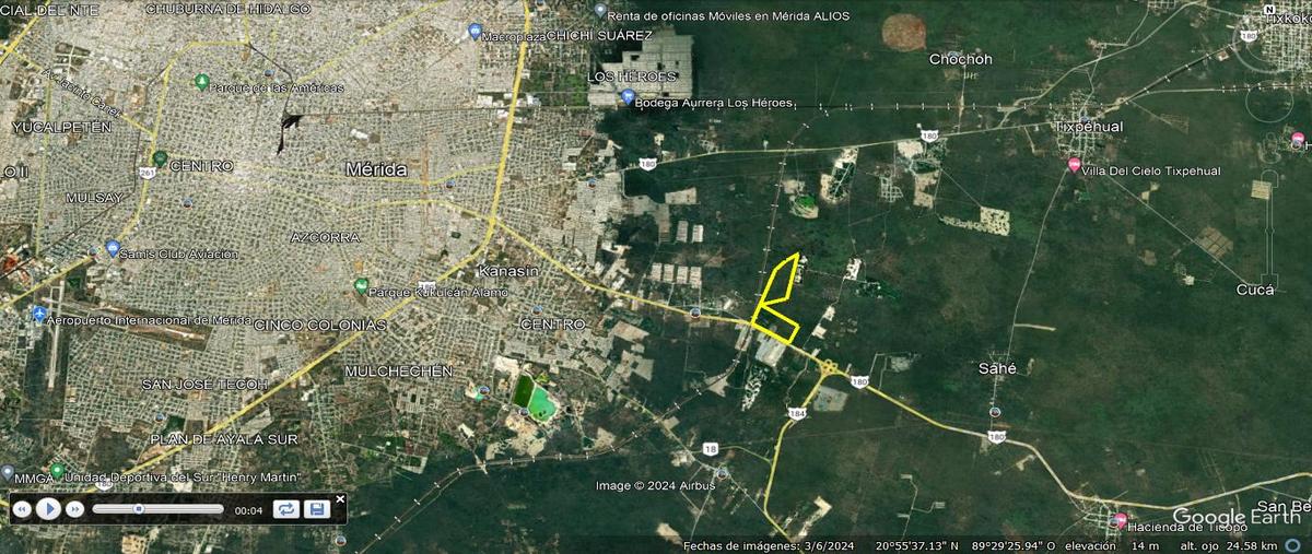 Foto de terreno habitacional en venta en  , kanasin, kanasín, yucatán, 19611888 No. 03