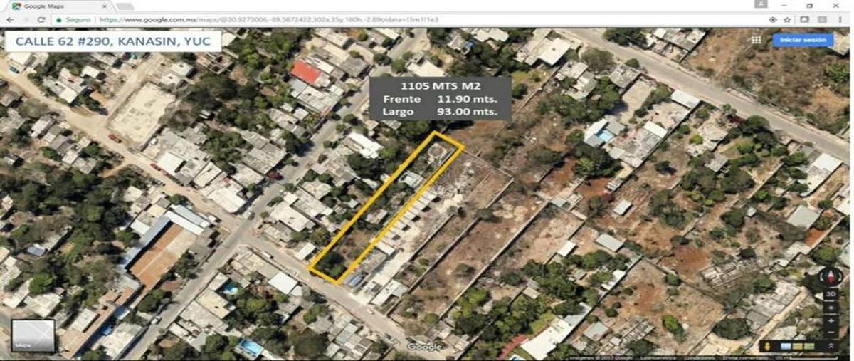 Foto de terreno habitacional en venta en  , kanasin, kanasín, yucatán, 7888040 No. 01