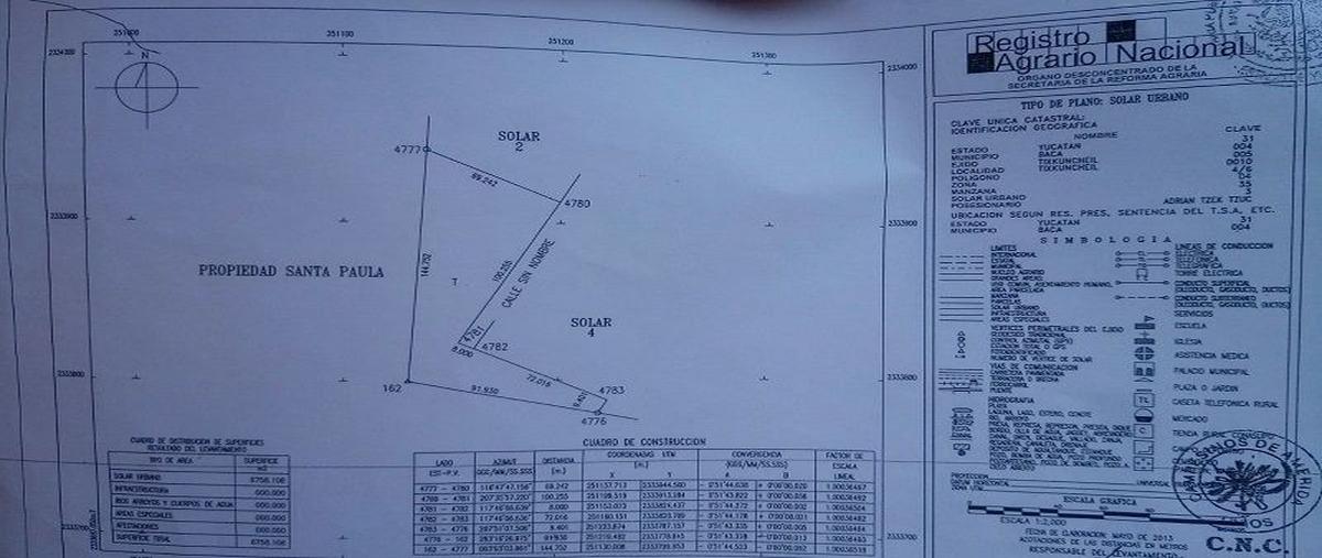 Foto de terreno habitacional en renta en  , kankabchen, baca, yucatán, 0 No. 04