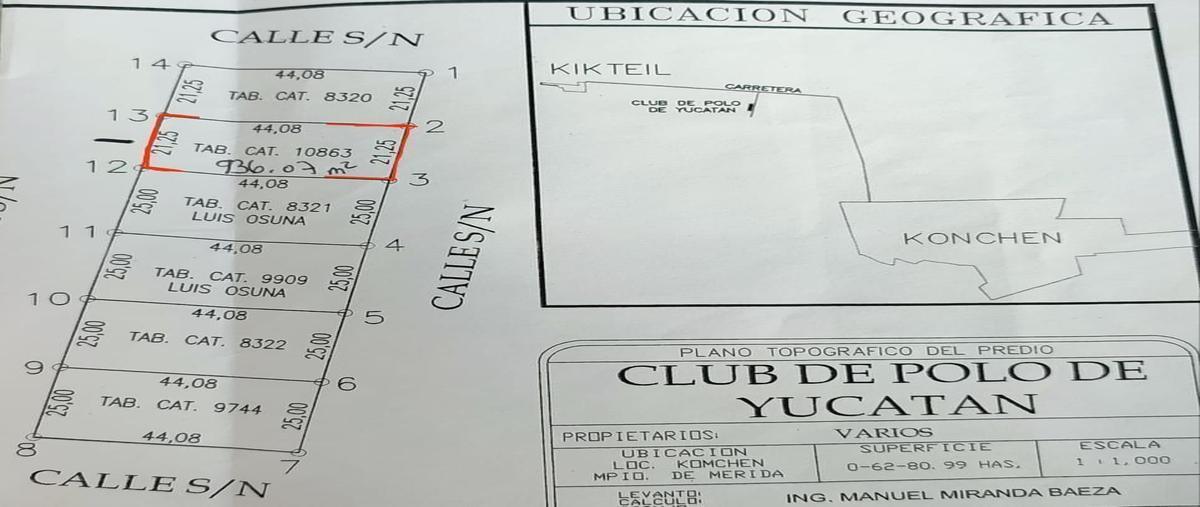 Foto de terreno habitacional en venta en  , kiktel, mérida, yucatán, 25943199 No. 04