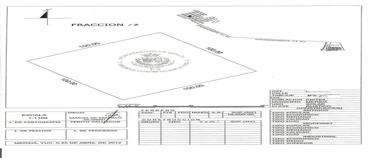 Foto de terreno habitacional en venta en  , kiktel, mérida, yucatán, 0 No. 04