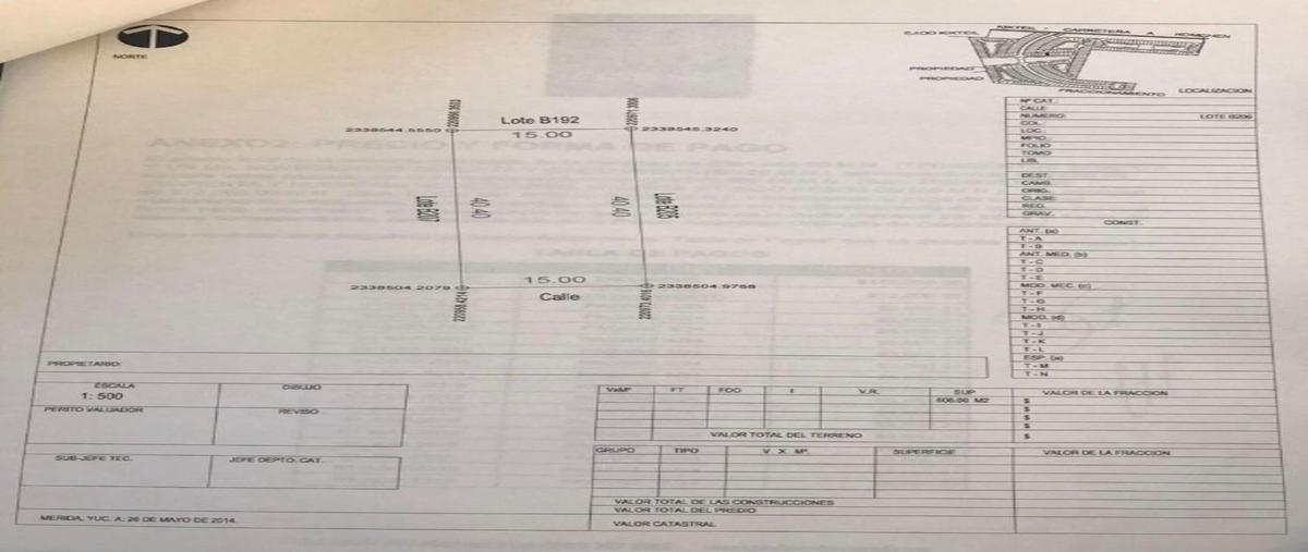 Foto de terreno habitacional en venta en  , kiktel, mérida, yucatán, 27687087 No. 03