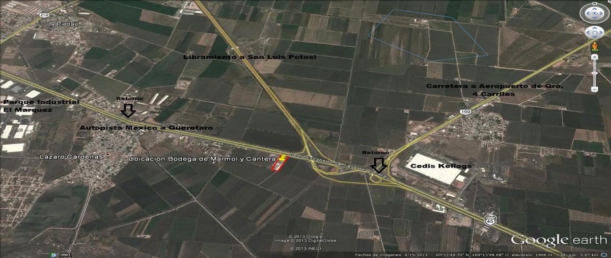 Foto de terreno comercial en venta en kilometro 209+700 , balaustradas, querétaro, querétaro, 23717787 No. 02