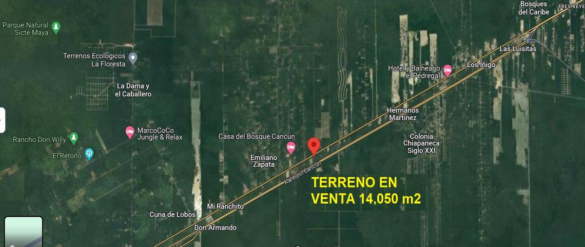 Foto de terreno habitacional en venta en  , k.m 308, benito juárez, quintana roo, 0 No. 03