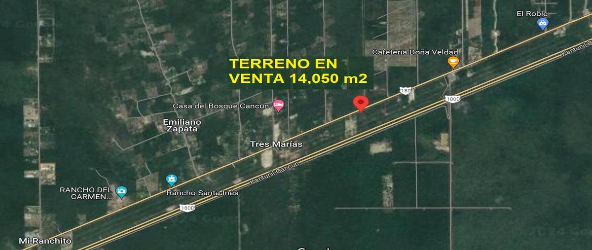 Foto de terreno habitacional en venta en  , k.m 308, benito juárez, quintana roo, 0 No. 04