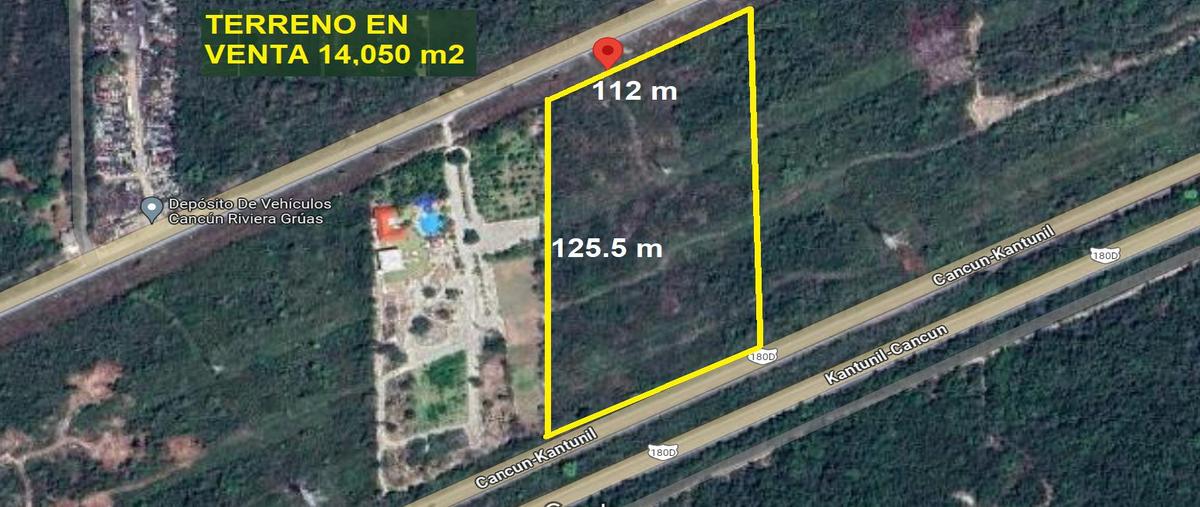 Foto de terreno habitacional en venta en  , k.m 308, benito juárez, quintana roo, 0 No. 05