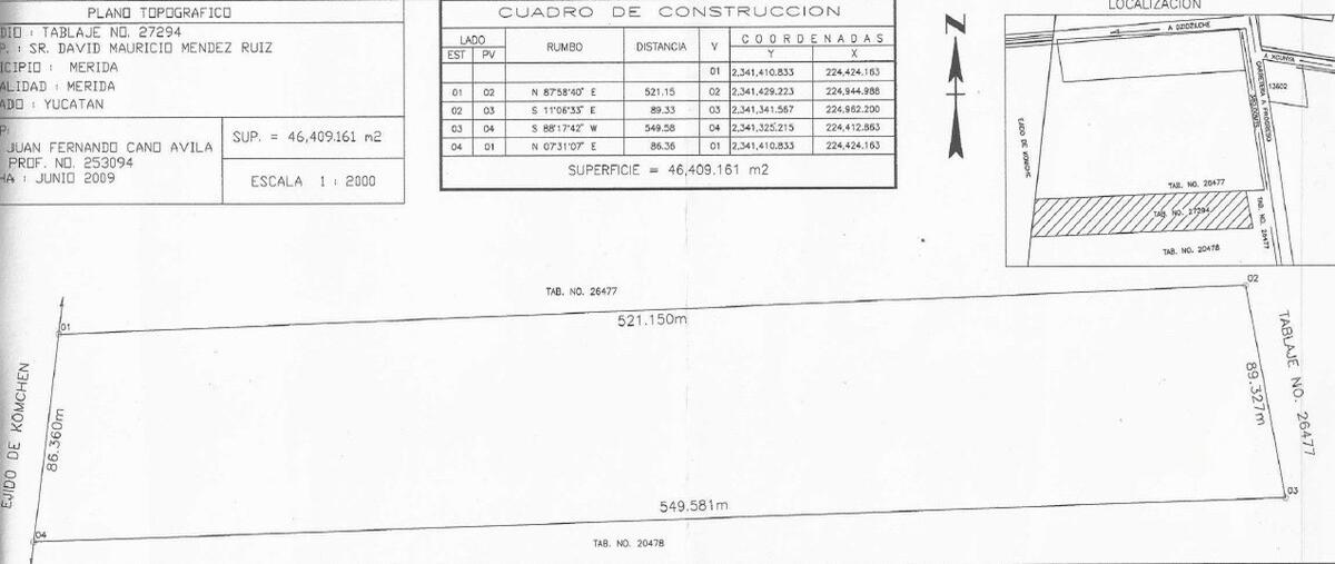 Foto de terreno comercial en renta en km22 , san ignacio, progreso, yucatán, 30402788 No. 03