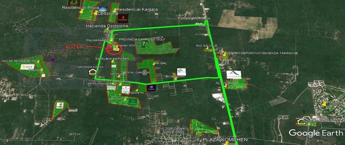 Foto de terreno habitacional en venta en  , komchen, mérida, yucatán, 16268259 No. 03