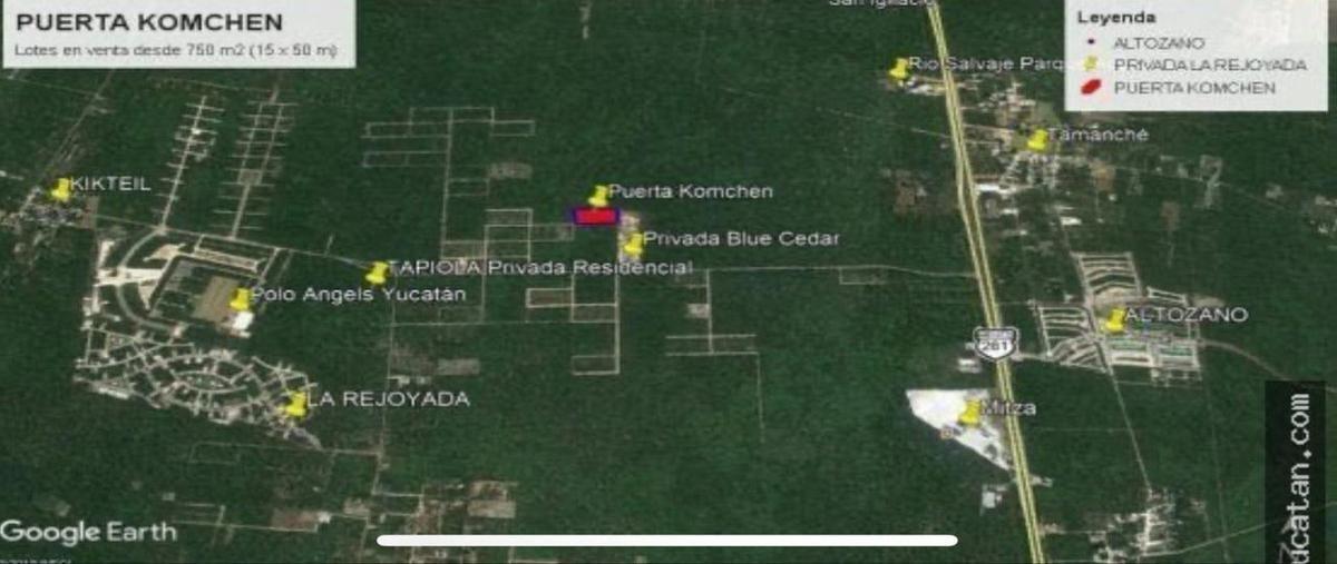 Foto de terreno habitacional en venta en  , komchen, mérida, yucatán, 22657516 No. 03