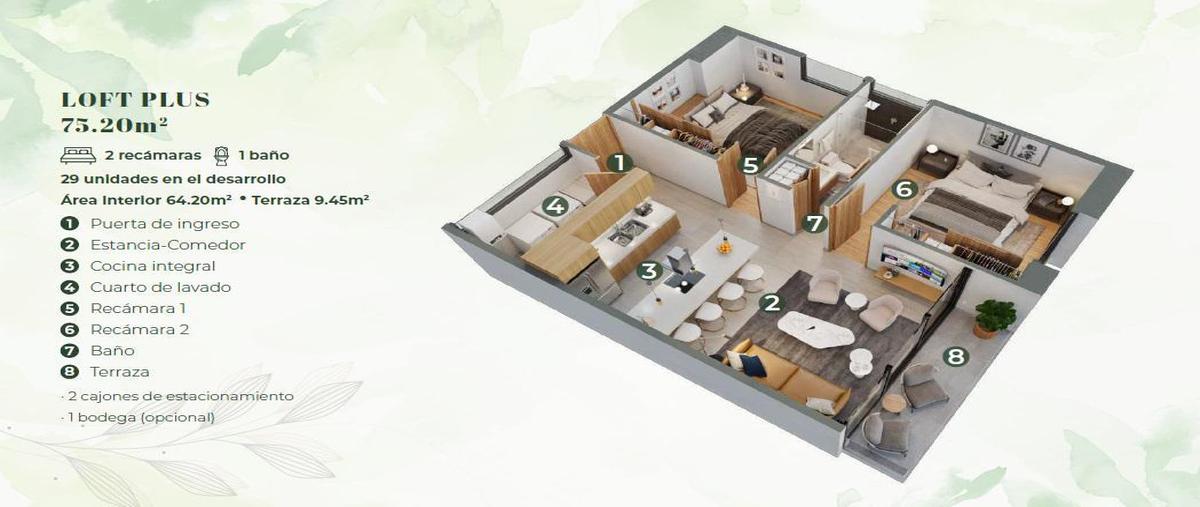Foto de departamento en venta en  , la estancia, zapopan, jalisco, 0 No. 04