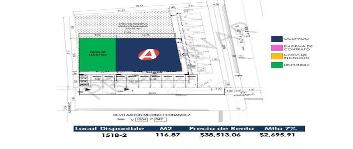 Foto de local en , la paz, puebla, puebla, 0 foto 02 Foto de local en renta en , la paz, puebla, puebla, 0 No. 02