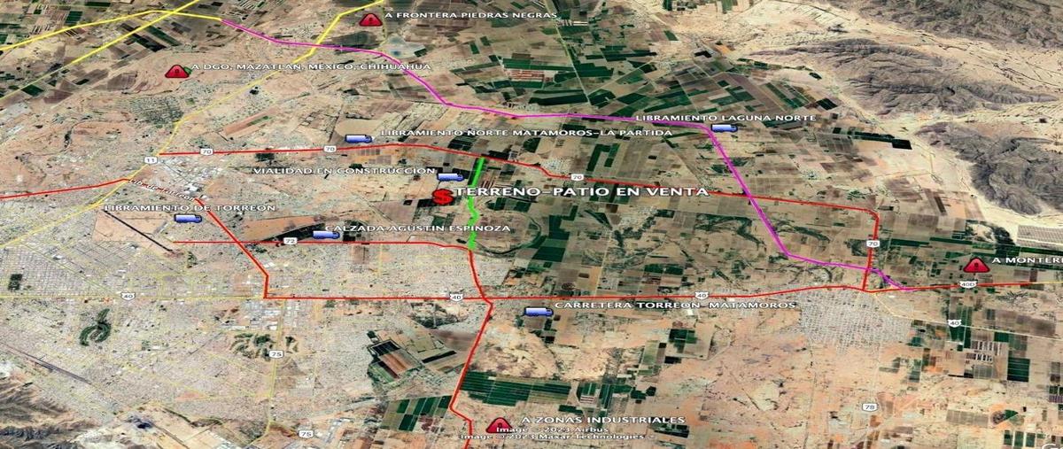 Foto de terreno comercial en venta en  , la paz, torreón, coahuila de zaragoza, 0 No. 04