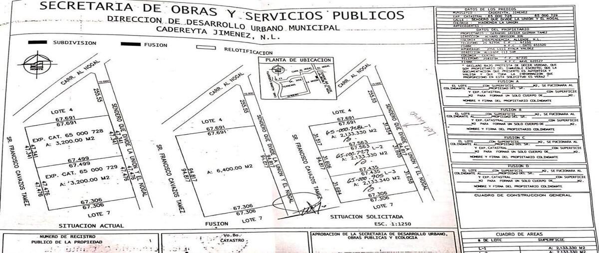 Foto de terreno habitacional en venta en  , la unión, cadereyta jiménez, nuevo león, 0 No. 05