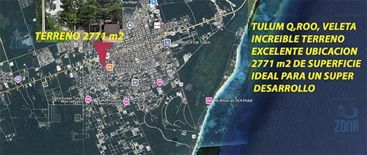 Foto de terreno habitacional en , la veleta, tulum, quintana roo, 20239782 foto 01 Foto de terreno habitacional en venta en , la veleta, tulum, quintana roo, 20239782 No. 01