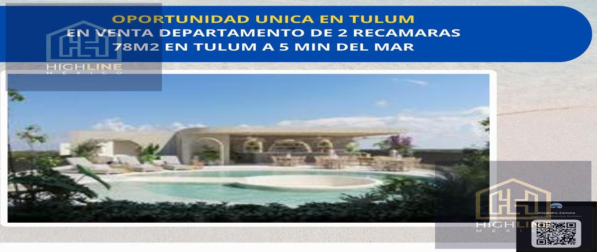 Foto de departamento en , la veleta, tulum, quintana roo, 30118183 foto 01 Foto de departamento en venta en , la veleta, tulum, quintana roo, 30118183 No. 01