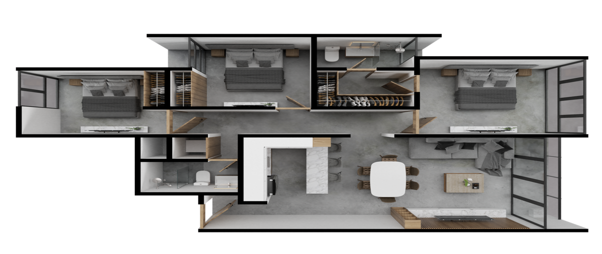 Foto de departamento en venta en lahun , san pedro cholul, mérida, yucatán, 0 No. 05