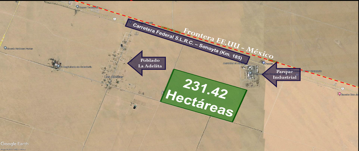 Foto de terreno industrial en venta en  , las adelitas, san luis río colorado, sonora, 28200703 No. 03