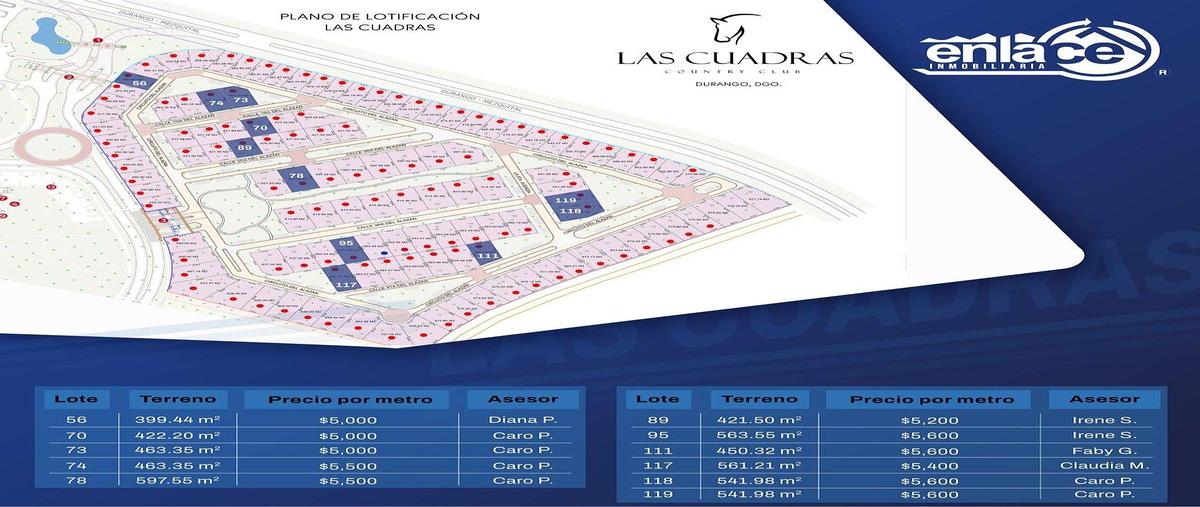 Foto de terreno habitacional en venta en las cuadras , real del country, durango, durango, 0 No. 04